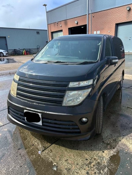 2004 NISSAN ELGRAND 3.5 PETROL AUTOMATIC 4WD MPV BLACK >>--NO VAT ON HAMMER--<<