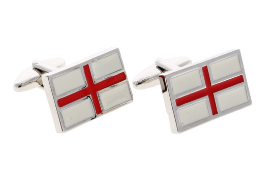 252 X ST GEORGE'S FLAG CUFFLINKS