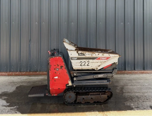 2022 C&F T70 HT 700KG PETROL TRACK MINI DUMPER / BARROW