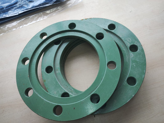 PEGLER ENDEX BI- METAL FLANGE -PN10-159MM -8 HOLE -JOBLOT OF 4 NO INSERTS - NEW