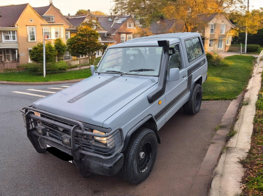 **RARE CLASSIC SUV **(ONLY 104K MILEAGE)** 1991 NISSAN PATROL SWB DIESEL TURBO -NO VAT ON HAMMER-