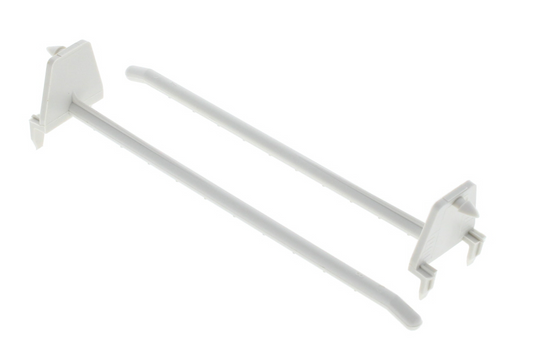 2912 X QUICK STICK MERCHANDISING DOUBLE PRONG HOOKS