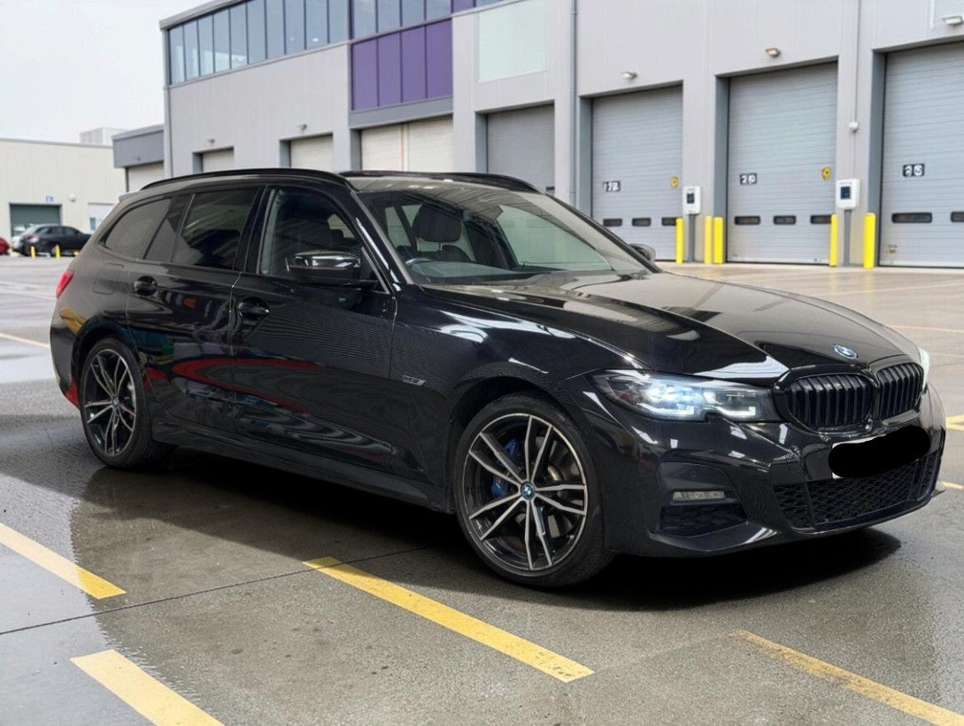 **(ONLY 90K MILEAGE)** 2021 BMW 330E M SPORT TOURING AUTO 1998CC HYBRID >>--NO VAT ON HAMMER--<<
