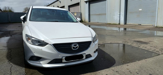 2014 MAZDA 6 SPORT D 2.2 DIESEL MANUAL SALOON IN WHITE