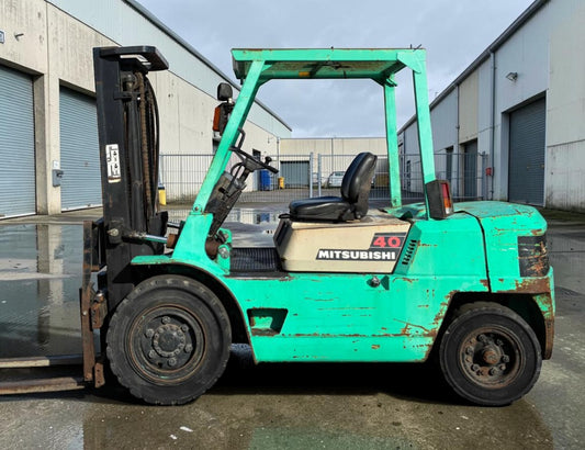 1996 MITSUBISHI FD40 DIESEL FORKLIFT