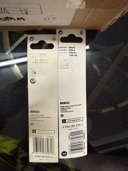 49 X GENUINE BOSCH 6MM & 6.5MM DRILL BITS MIXED LOT – BRAND NEW RETAIL PACKED – RRP OVER £350