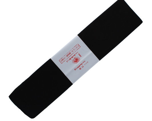 200 X CREPE PAPER BLACK-50X250CM