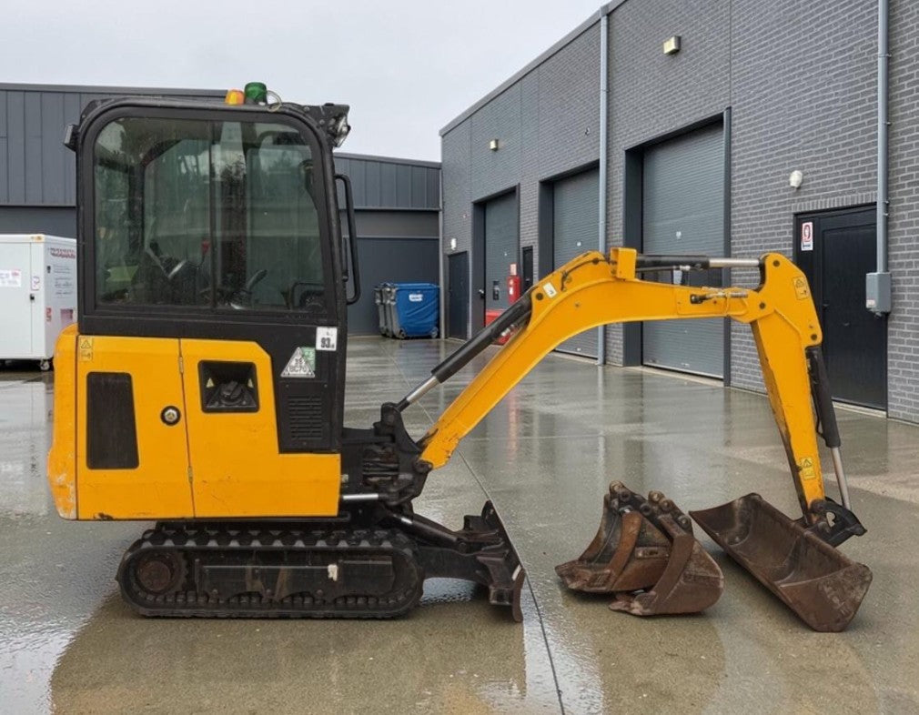 2021 JCB 15C-1 1.6T CAB MINI EXCAVATOR / DIGGER