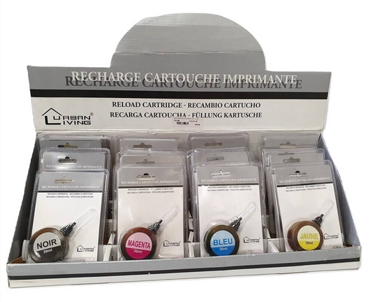 960 X RELOAD INK CARTRIDGE ASSTD COL