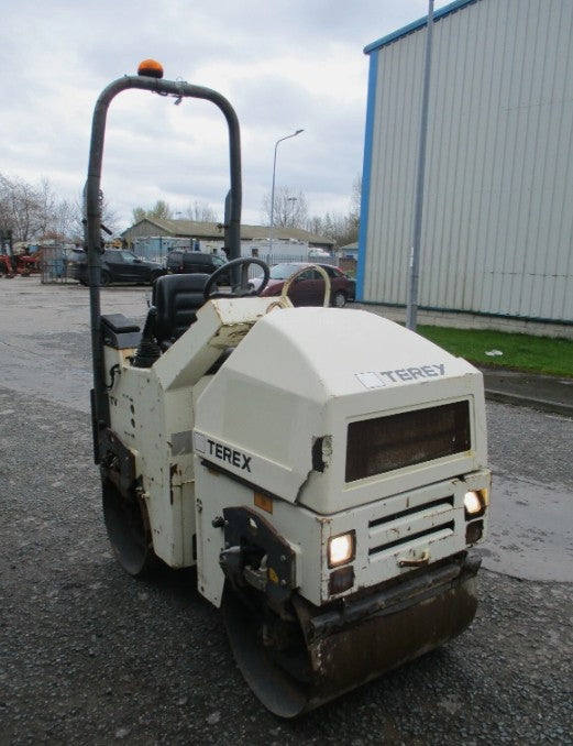 2010 TEREX TV800 RIDE-ON VIBRATING ROLLER