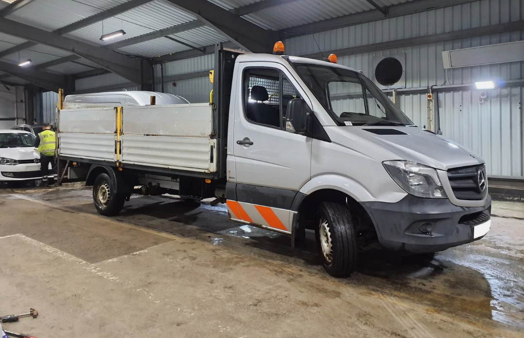 2015 MERCEDES-BENZ SPRINTER 313 CDI EXLWB DROPSIDE (65 REG)