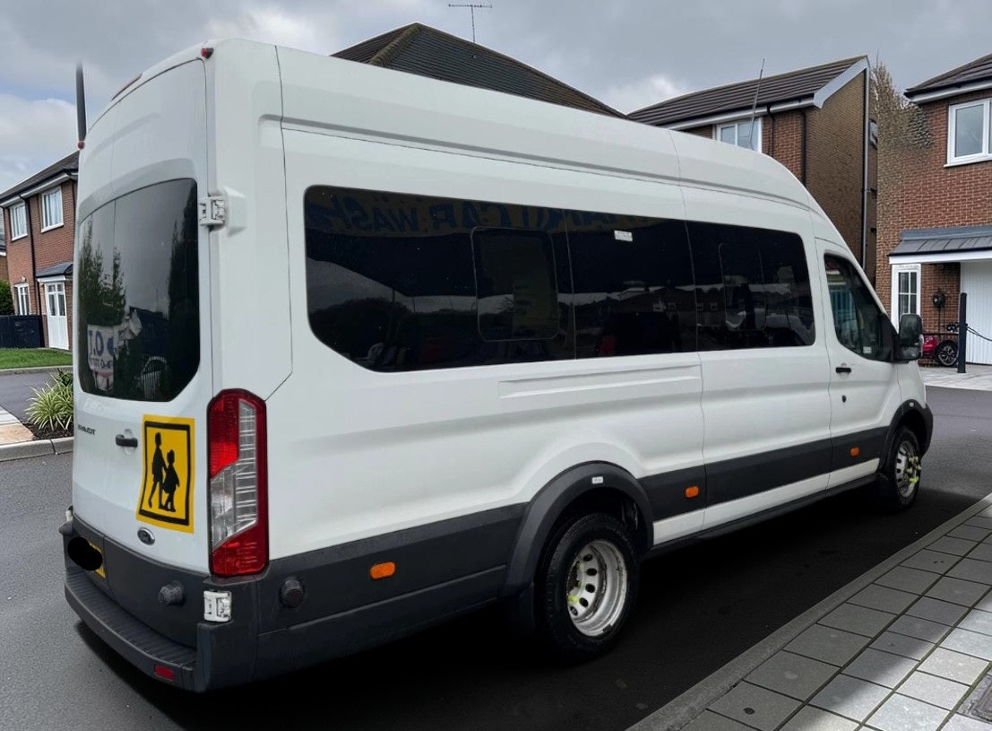 2018 FORD TRANSIT 460 ECONETIC TECH 2.2 DIESEL MANUAL MINIBUS IN WHITE