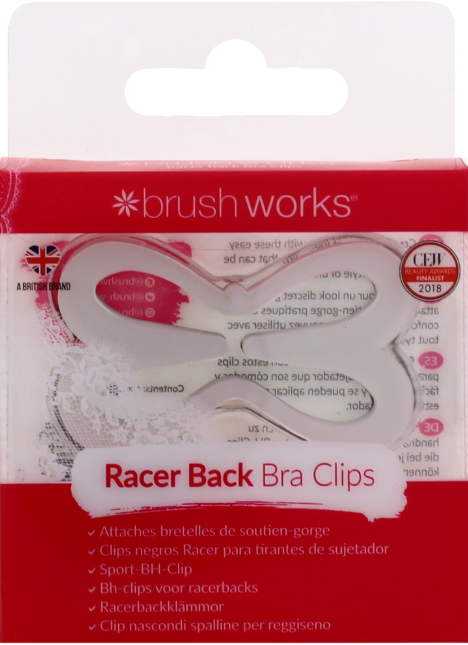 360 X 6PC RACER BACK BRA CLIPS
