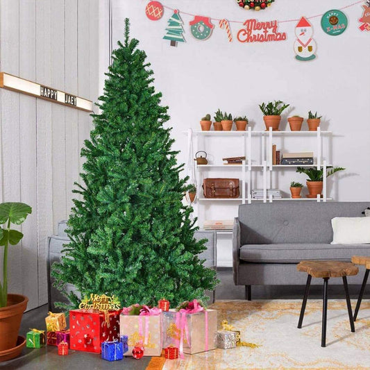 JOB LOT OF 8 SHATCHI PREMIUM CHRISTMAS TREE ALASKAN PINE GREEN 5FT