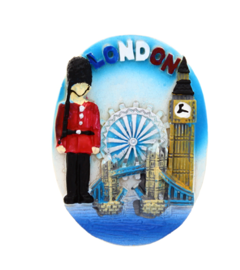 288 X FRIDGE MAGNET LODON BRIDGE GUARD/EYE