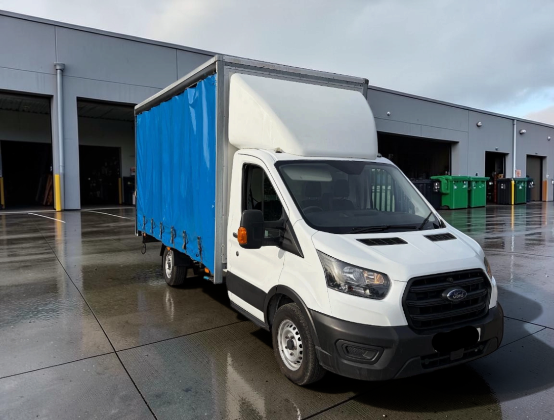 2021 FORD TRANSIT 350 LEADER ECOBLUE 1996CC DIESEL MANUAL CHASSIS CAB WHITE
