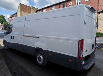 **(ONLY 80K MILEAGE)** 2022 IVECO DAILY AUTO DIESEL PANEL VAN WHITE >>--NO VAT ON HAMMER--<<