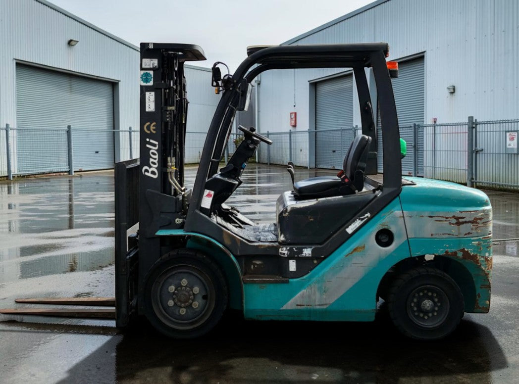 2016 BAOLI KB30 DIESEL FORKLIFT TRIPLEX