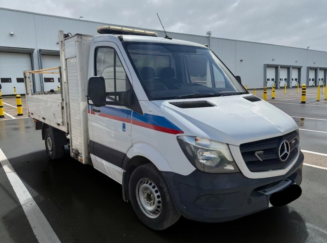 2018 MERCEDES-BENZ SPRINTER 314CDI CHASSIS CAB MANUAL DIESEL WHITE