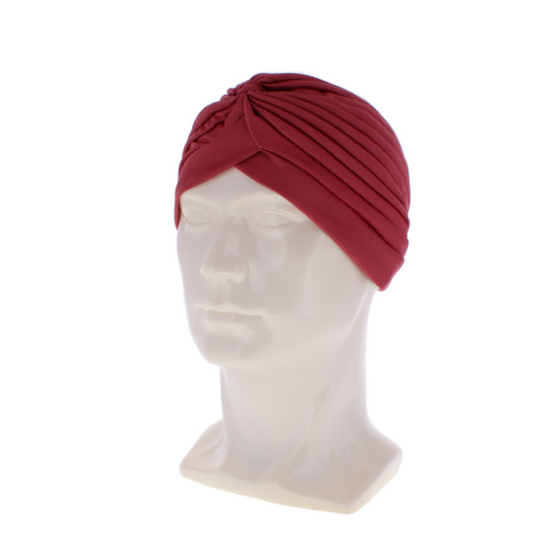 24 X WOMEN SOFT HAIR TURBAN BEIGE PINK
