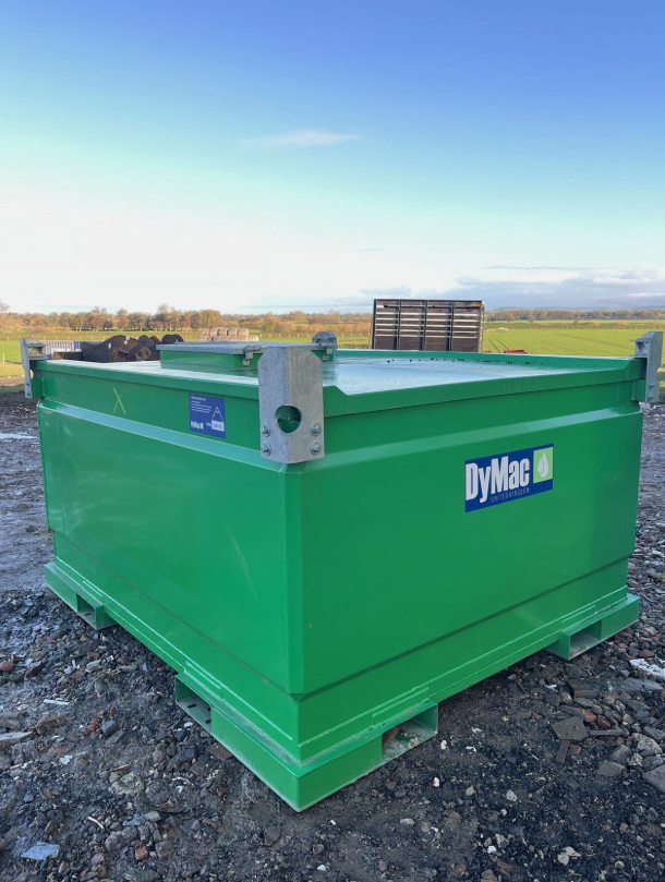 UNUSED DYMAC ADBLUE TANK – 3000 LITRES – BUNDED