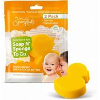 500 X SPONGEFULS GENTLE SOAP-FILLED BABY BATH SOAP N' SPONGE TO GO, 2 PK LAVENDER