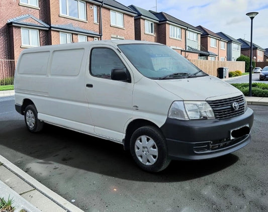 **(ONLY 76K MILEAGE)** 2007 TOYOTA HIACE 300 D-4D 120 LWB L2H1 MANUAL VAN >>--NO VAT ON HAMMER--<<