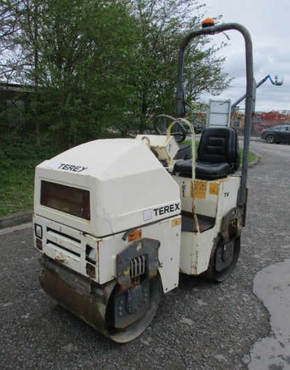 2010 TEREX TV800 RIDE-ON VIBRATING ROLLER
