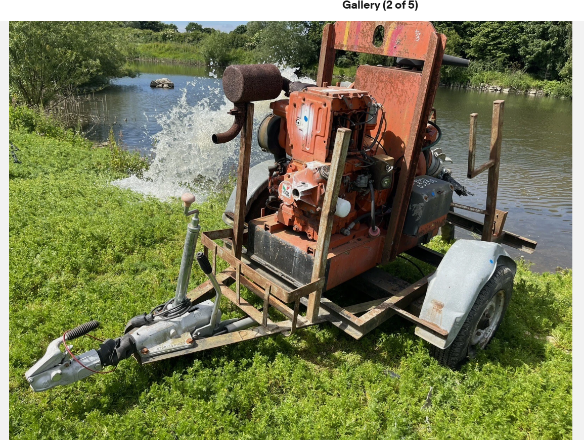 GODWIN 4 INCH DIESEL WATER PUMP