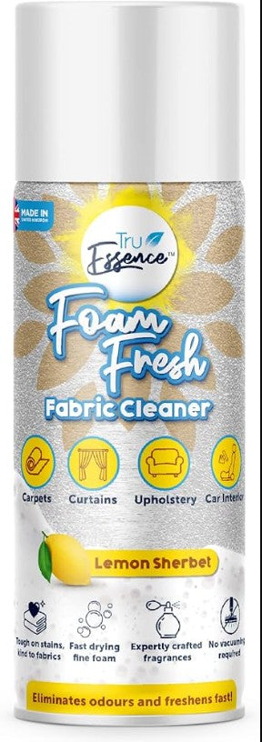 90 X NEW TRUESSENCE FABRIC CLEANER - LEMON