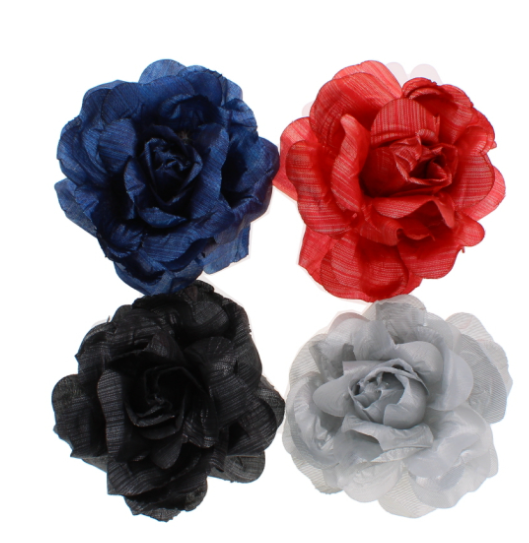 48 X WOMEN SHIMMER HAIR CLIP ASST