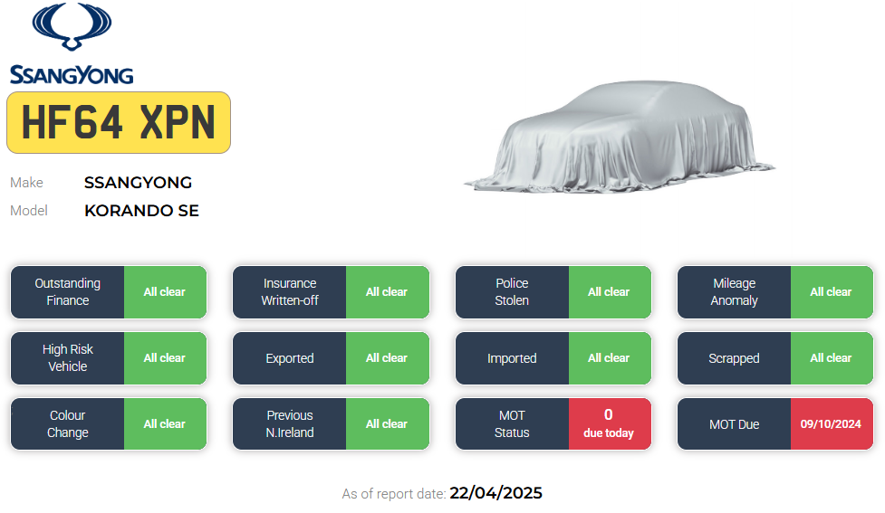 2014 SSANGYONG KORANDO SE – 2.0 DIESEL – MANUAL – 5 SEATER >>--NO VAT ON HAMMER--<<