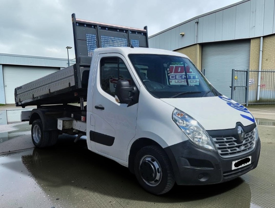 2018 RENAULT MASTER ML35TW BUSINESS DCI TIPPER PICKUP MANUAL DIESEL >>--NO VAT ON HAMMER--<<