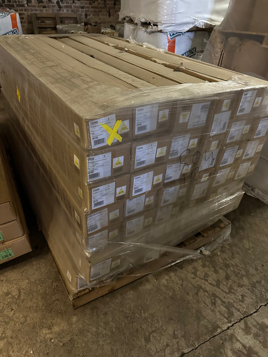 400 X HARRISON DRAPE FAUX WOOD VENETIAN BLINDS - WHITE 50MM SLAT 180CM WIDTH - RRP £48800