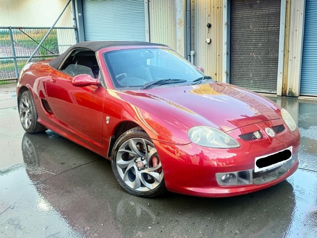 **(ONLY 46K MILEAGE)** 2010 MG TF 135 1.8 PETROL MANUAL CONVERTIBLE IN RED >>--NO VAT ON HAMMER--<<