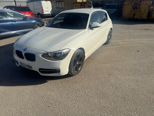 **(ONLY 104K MILEAGE)** 2013 BMW 116I SPORT 1.6 PETROL MANUAL WHITE HATCHBACK