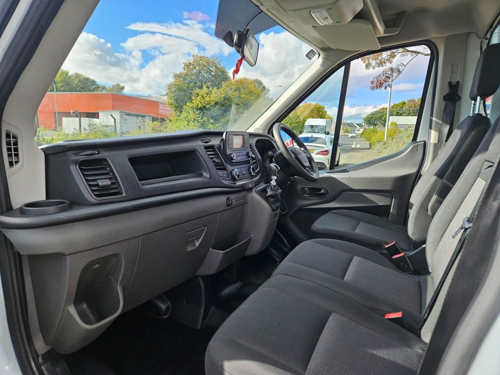 **(ONLY 64K MILEAGE)** 2023 ON 23 PLATE FORD TRANSIT 350 LEADER 130BHP TDCI RWD LWB DROPSIDE PICKUP