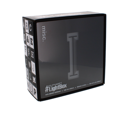 120 X ALPHABET LIGHT UP BOX I