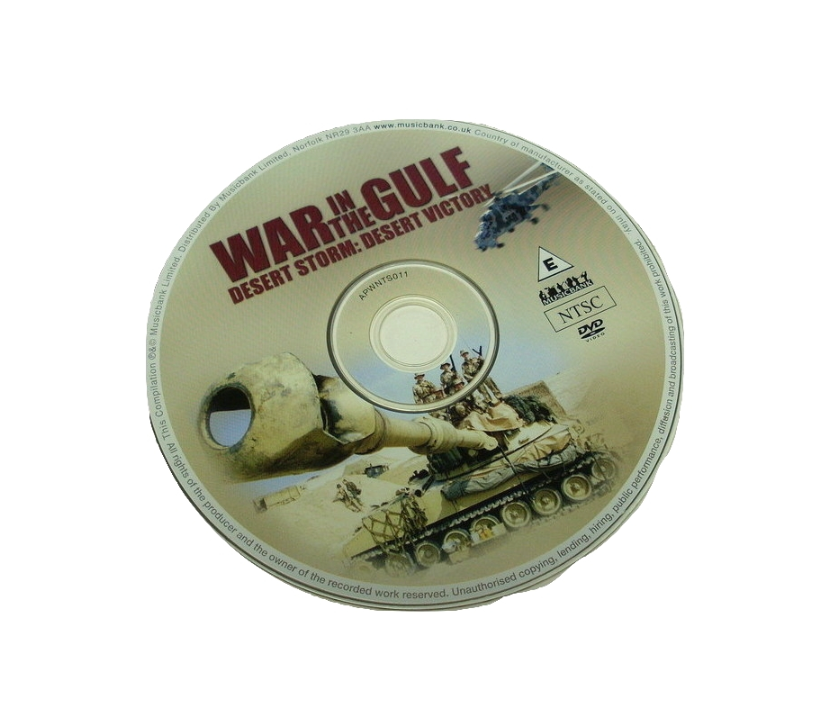 500 X WAR IN THE GULF - DESERT VICTORY DVD