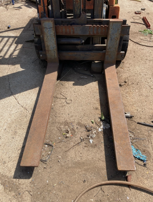 FORKLIFT TINES & BACKPLATE WITH SIDESHIFT
