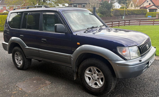 1998 TOYOTA LANDCRUISER COLORADO VX A DIESEL AUTOMATIC BLUE >>--NO VAT ON HAMMER--<<