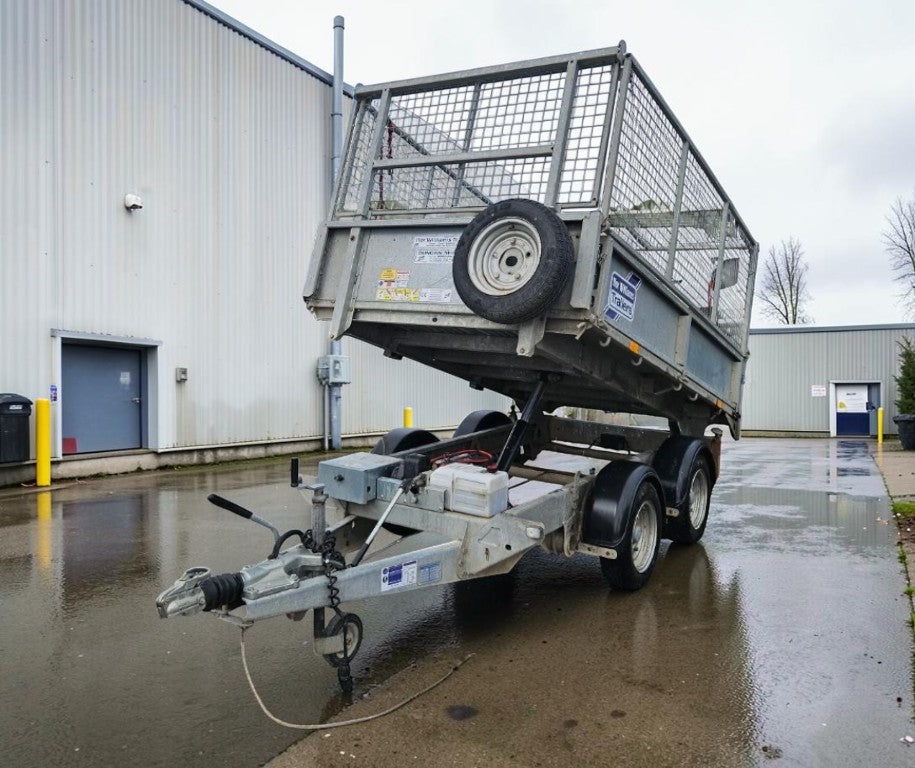 2021 TWIN WHEEL TIPPER IFOR WILLIAMS TRAILER – 8X5 TIPPER WITH CAGES