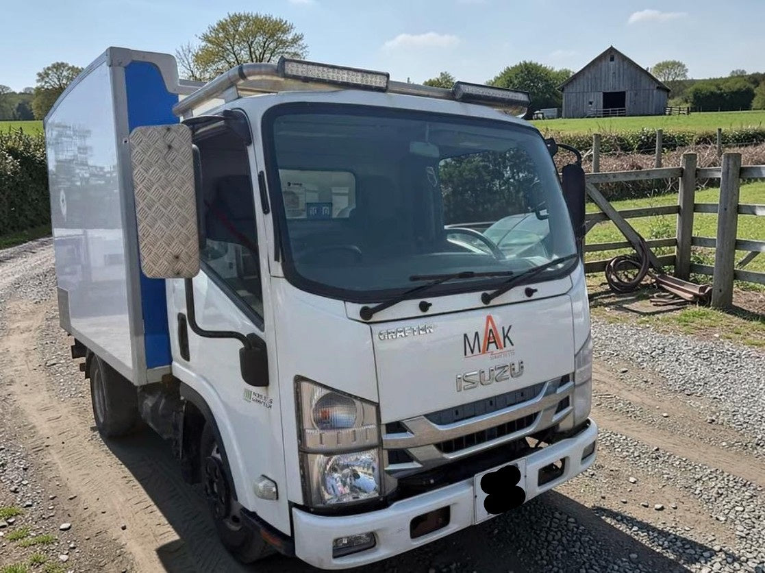2019 ISUZU TRUCKS GRAFTER N35.125 1.9 DIESEL MANUAL CHASSIS CAB WHITE
