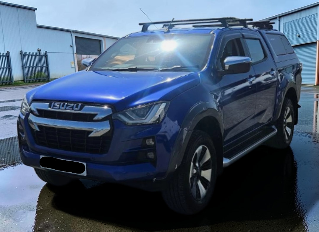 **(ONLY 89K MILEAGE)** 2022 ISUZU D-MAX DL40 1.9 DIESEL MANUAL BLUE PICK UP >>--NO VAT ON HAMMER--<<