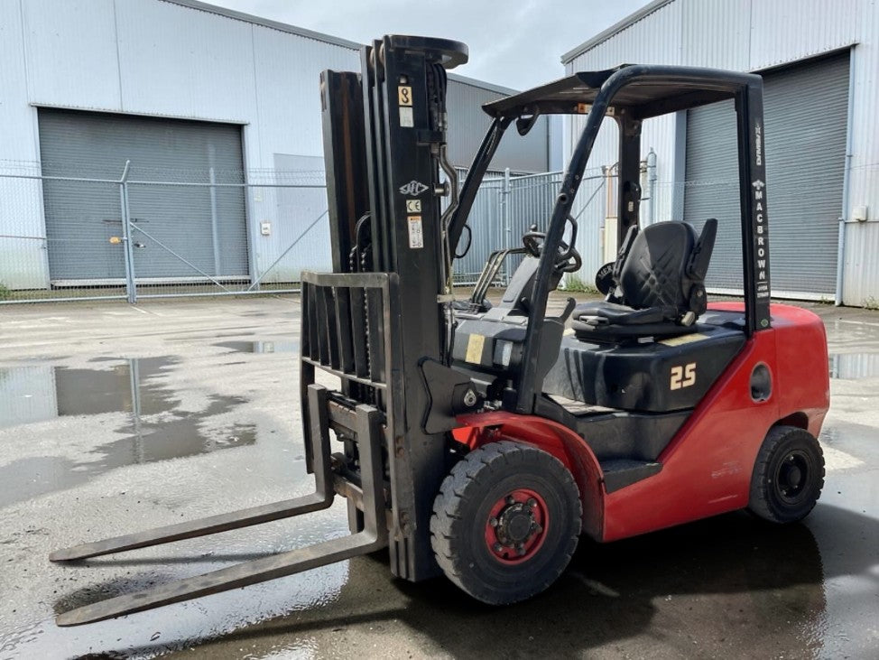 2017 HANGCHA CPCD25 DIESEL COUNTERBALANCE FORKLIFT >>--NO VAT ON HAMMER--<<