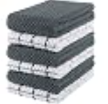 40 X NEW UTOPIA TOWELS GREY KITCHEN TOWELS | RRP £679 | BULK CLEARANCE