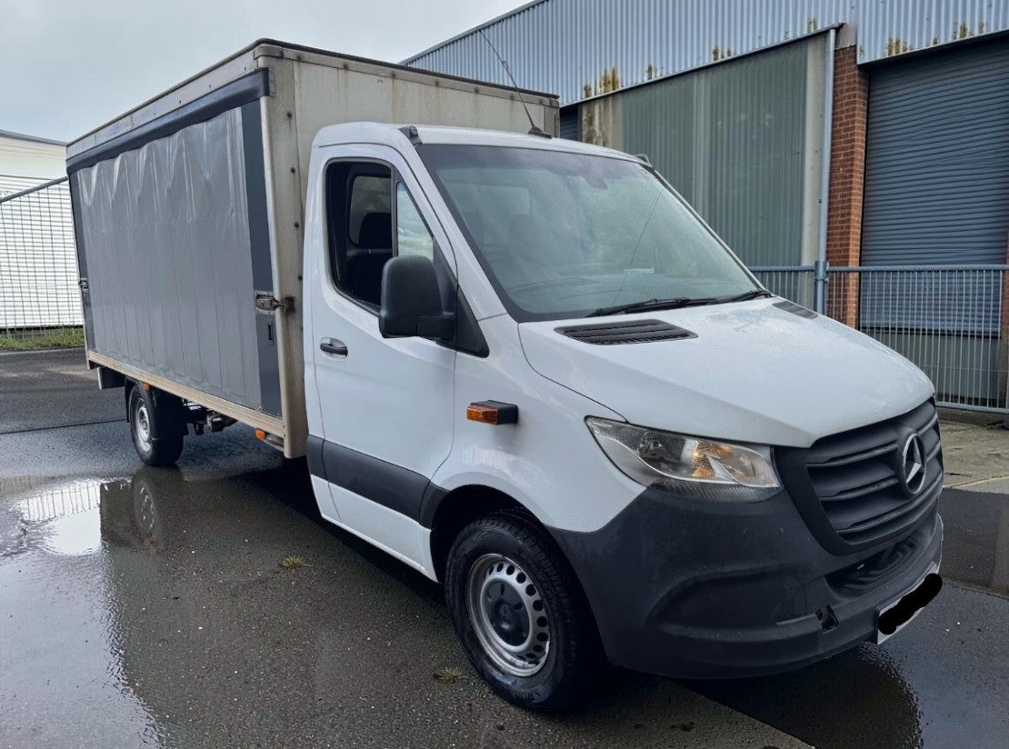 2021 MERCEDES-BENZ SPRINTER 314 CDI 2.1 DIESEL MANUAL CHASSIS CAB WHITE