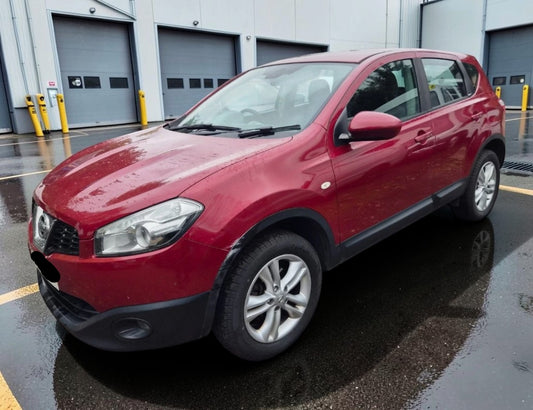 2012 NISSAN QASHQAI ACENTA DCI 1.5L DIESEL MANUAL RED SUV >>--NO VAT ON HAMMER--<<