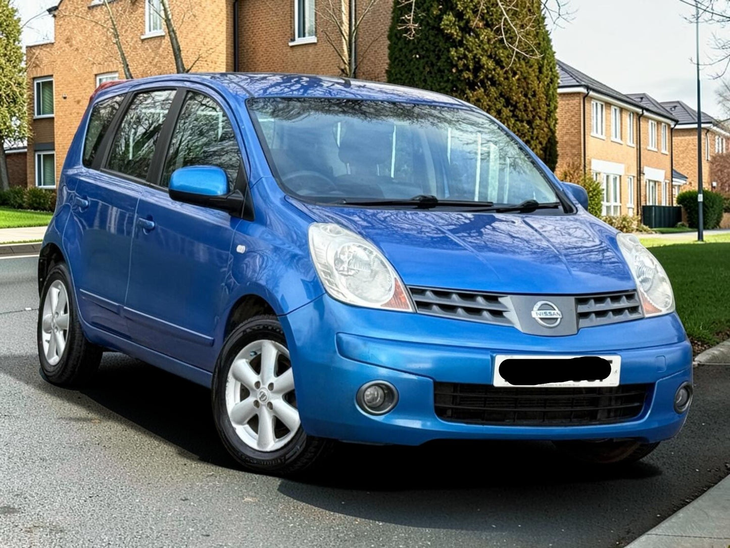 **(ONLY 100K MILEAGE)** 2007 NISSAN NOTE SE AUTO 1.6 PETROL MPV IN BLUE >>--NO VAT ON HAMMER--<<