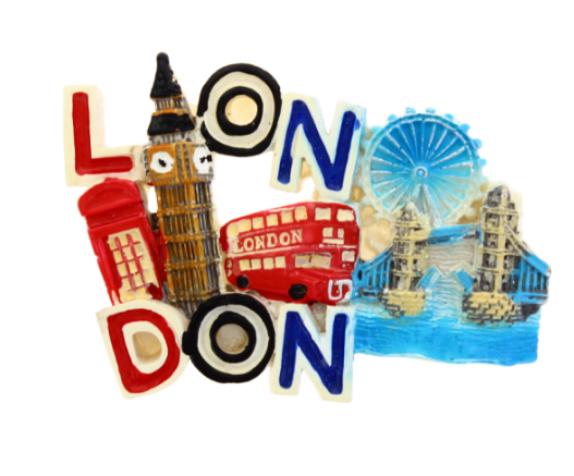 288 X FRIDGE MAGNET LONDON